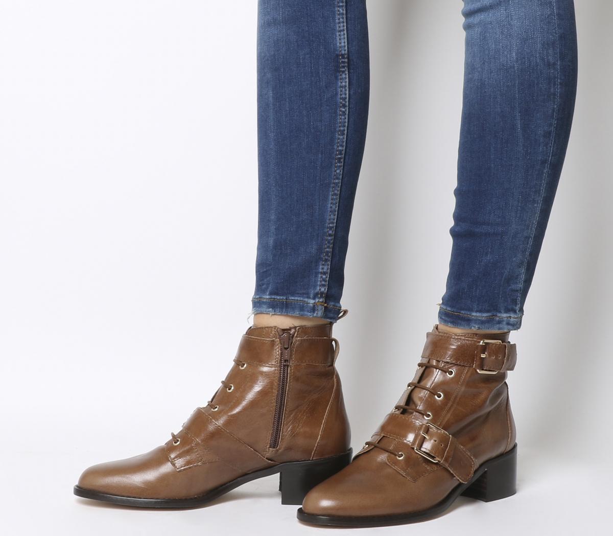 tan casual boots