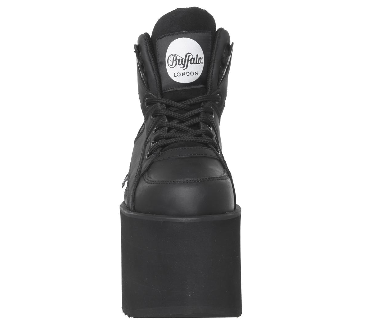 Buffalo Buffalo Platform Trainers Black Hers trainers