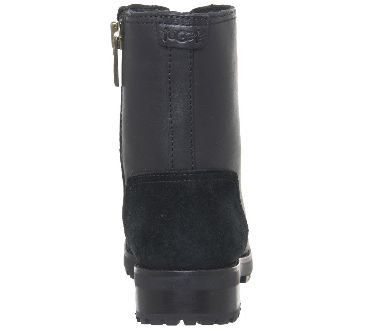 ugg kilmer exposed fur boot