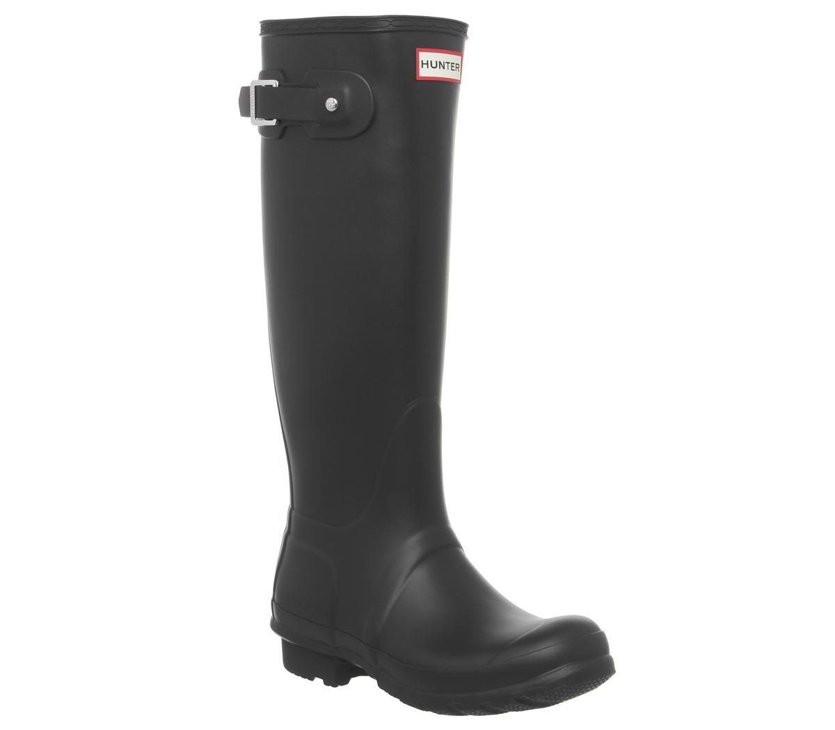 Hunter Womens Original Tall Wellies Black - Wellies