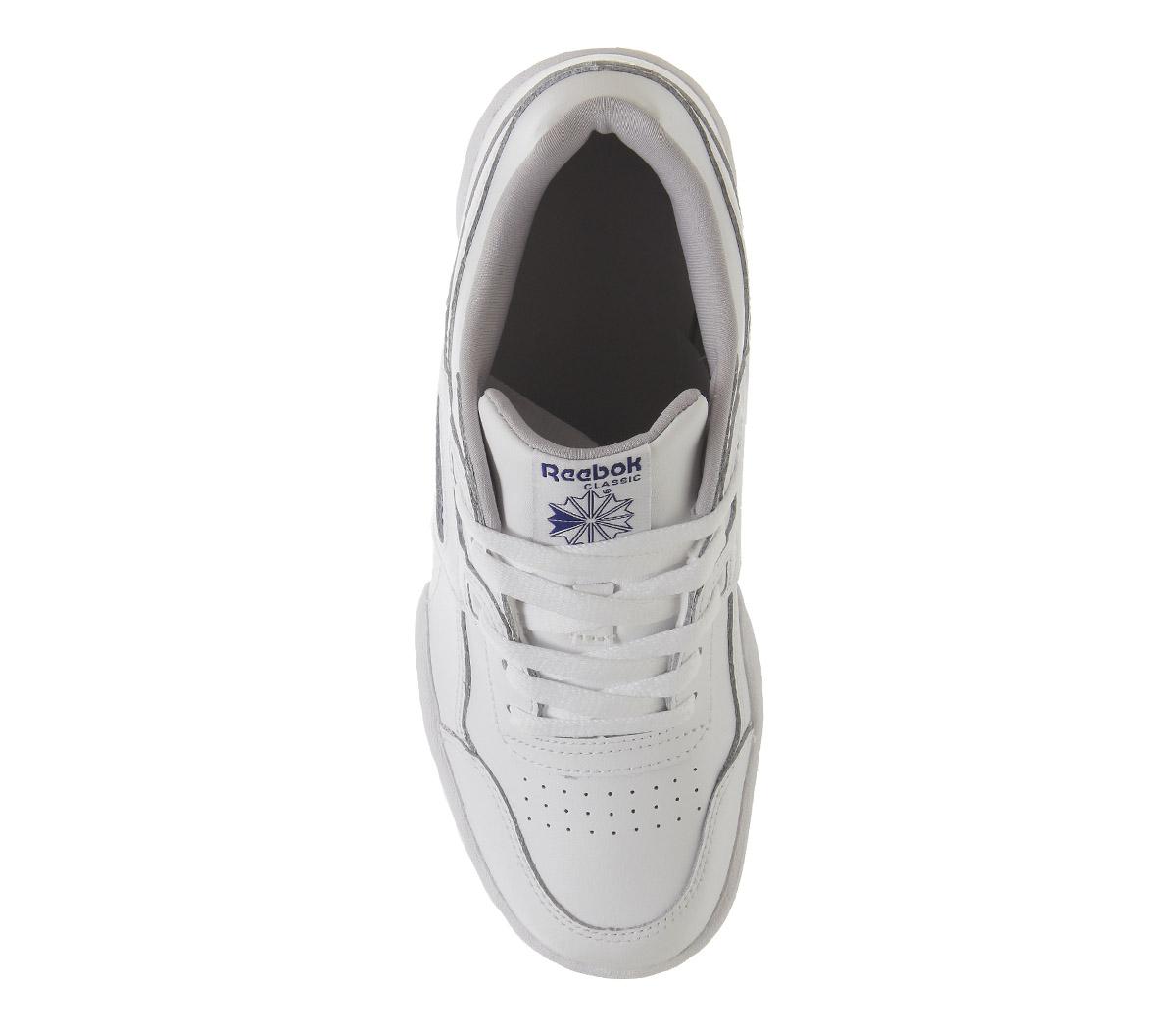 reebok workout gs trainers white royal