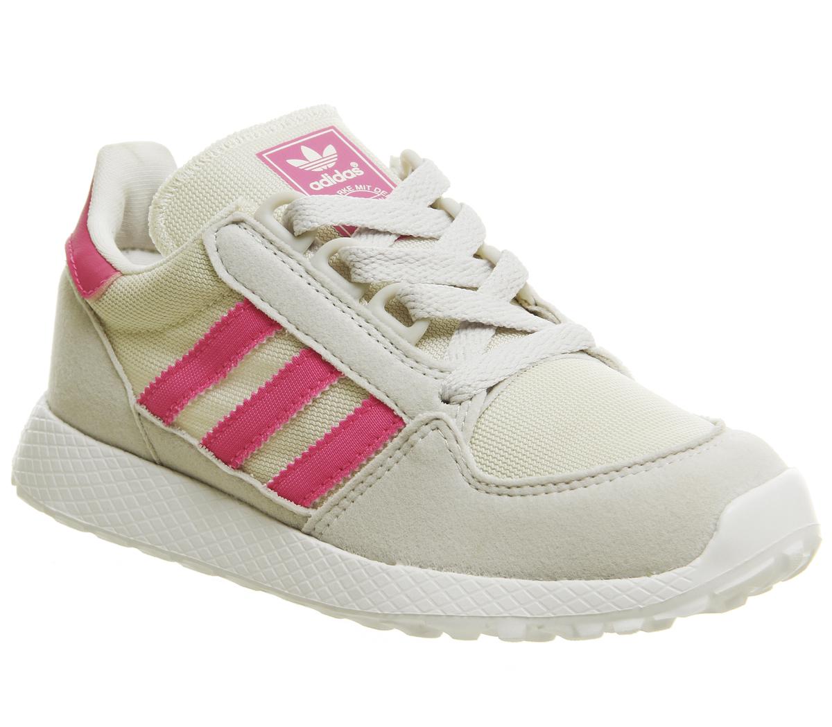 pink mesh adidas trainers