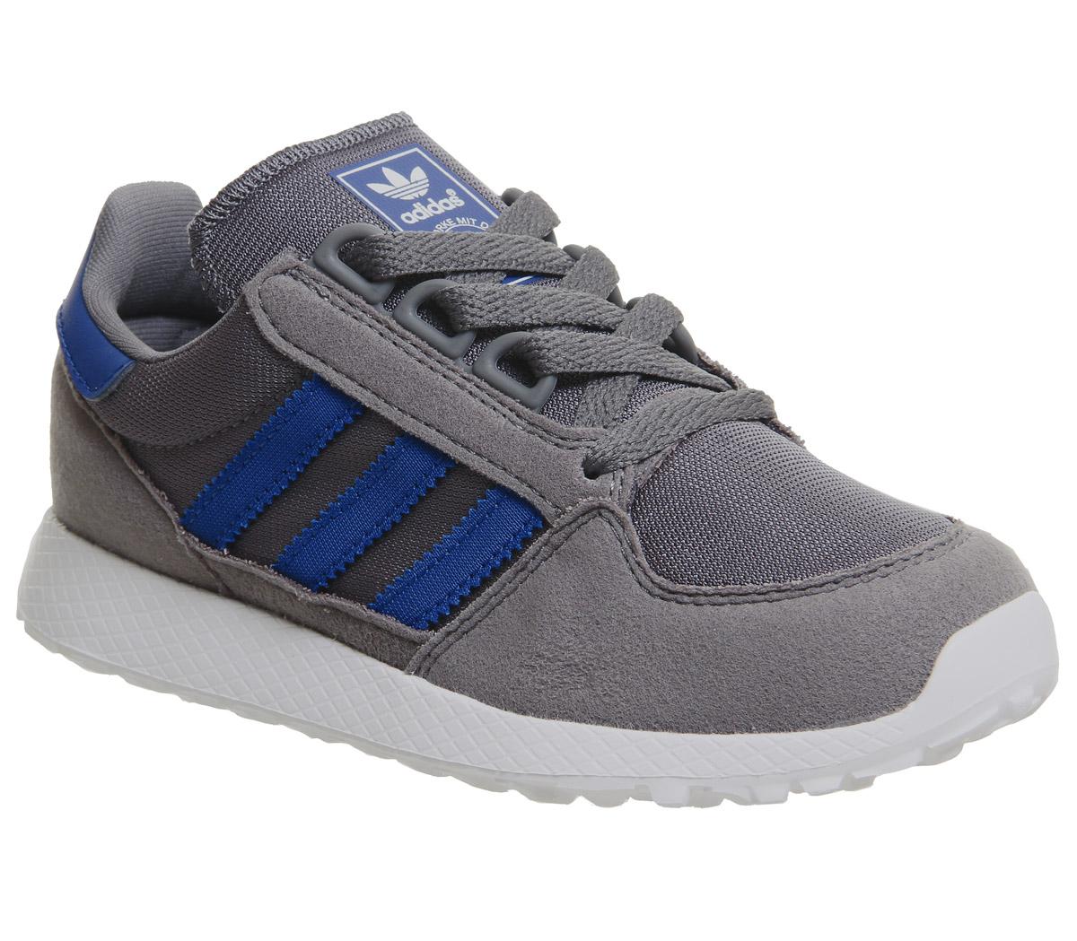 adidas Forest Grove Youth Trainers Grey Four Collegiate