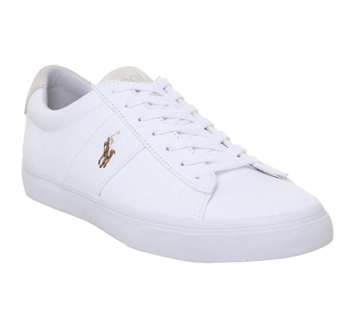 Ralph Lauren Sayer Sneakers White - His 