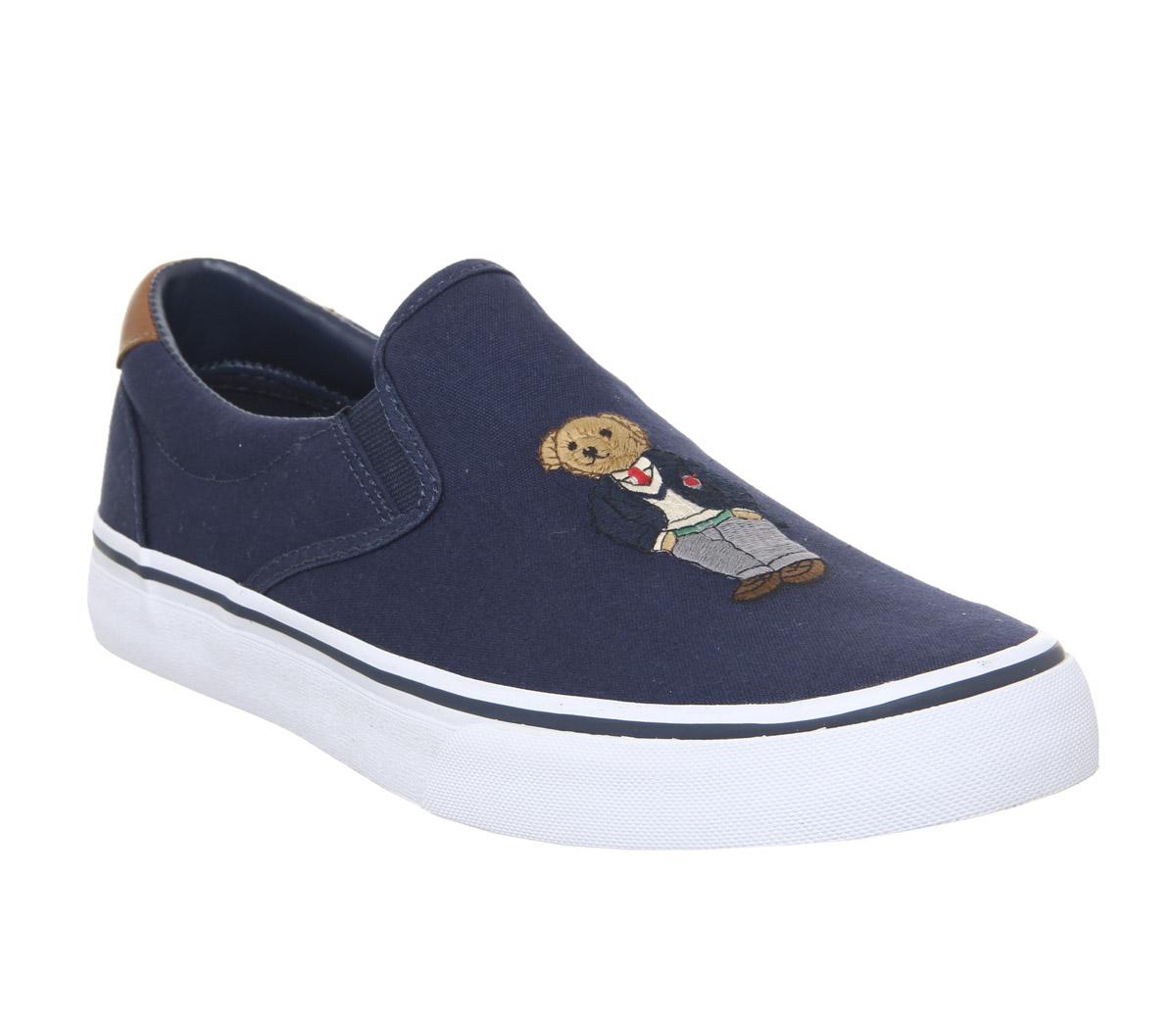 ralph lauren slip on trainers