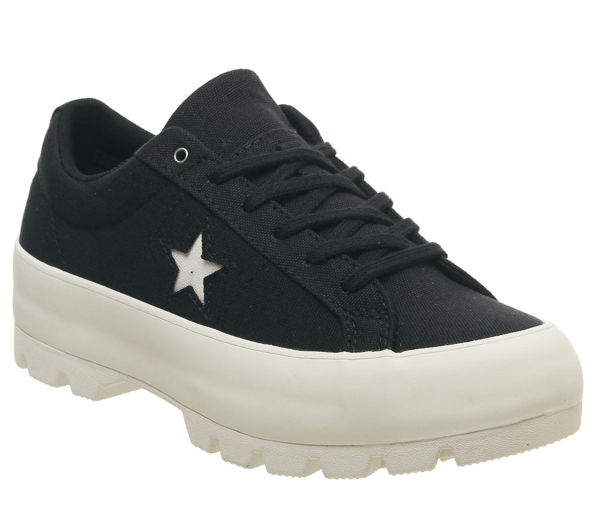 Converse One Star Lugged Ox Trainers 