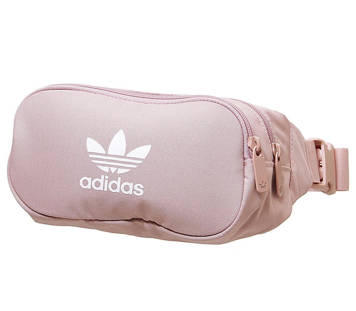 adidas essential crossbody bag pink