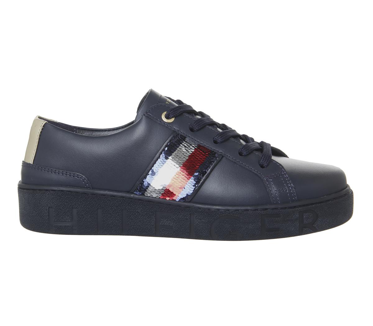 Tommy Hilfiger Sequins Fashion Sneakers 