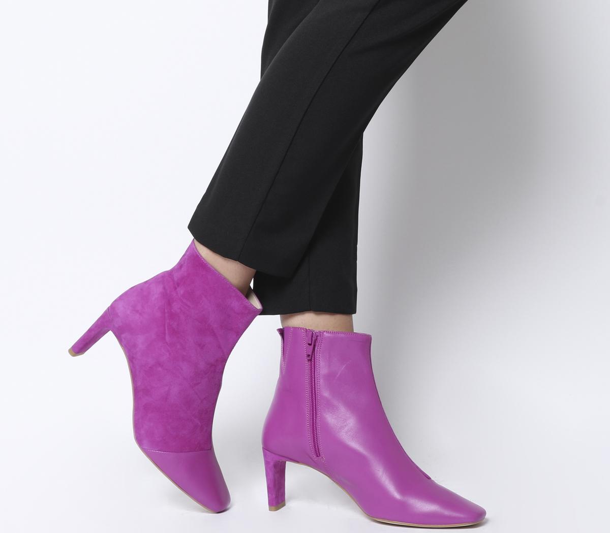 Office Adverse- Square Toe Low Heel 