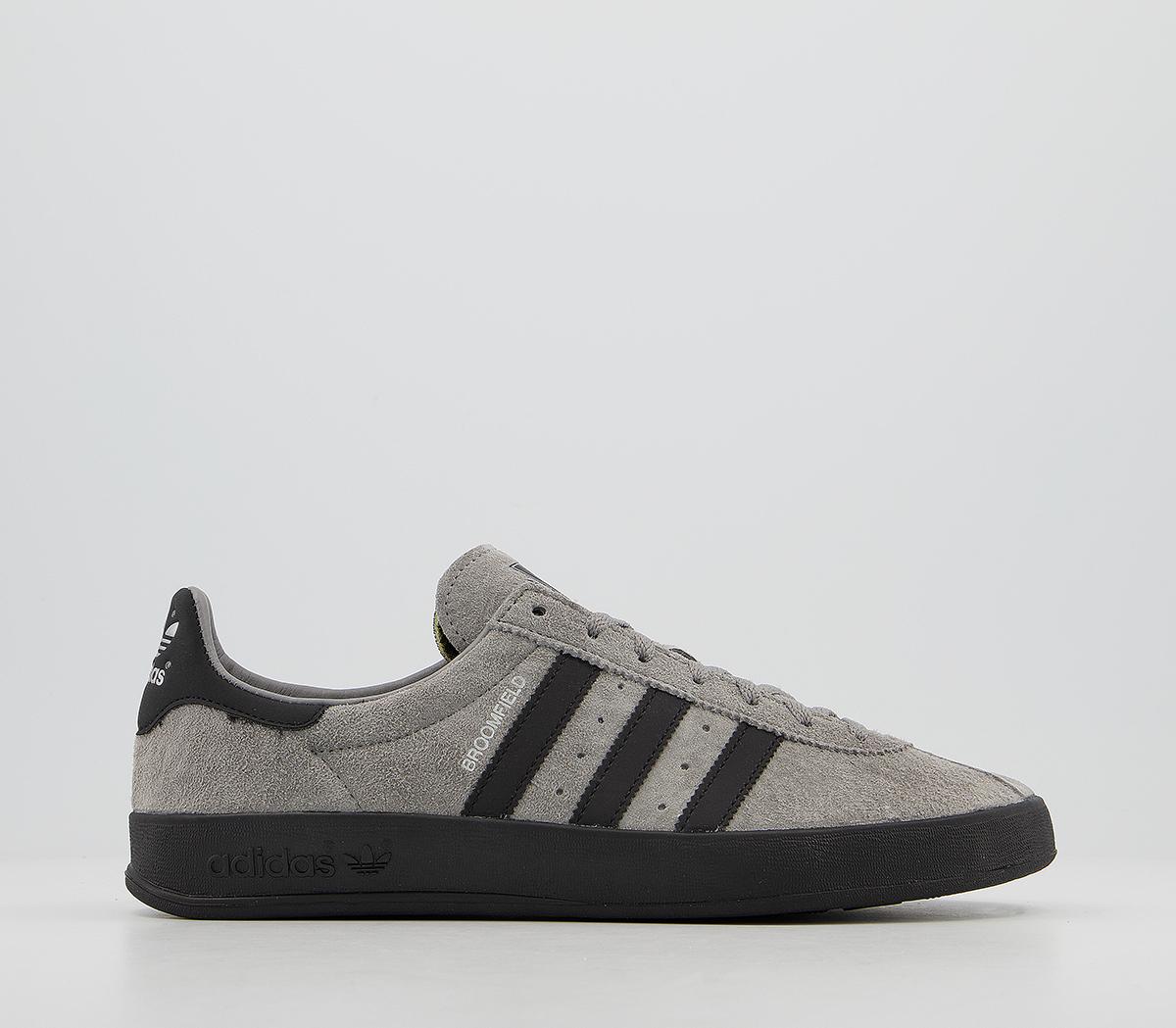 adidas grey black shoes