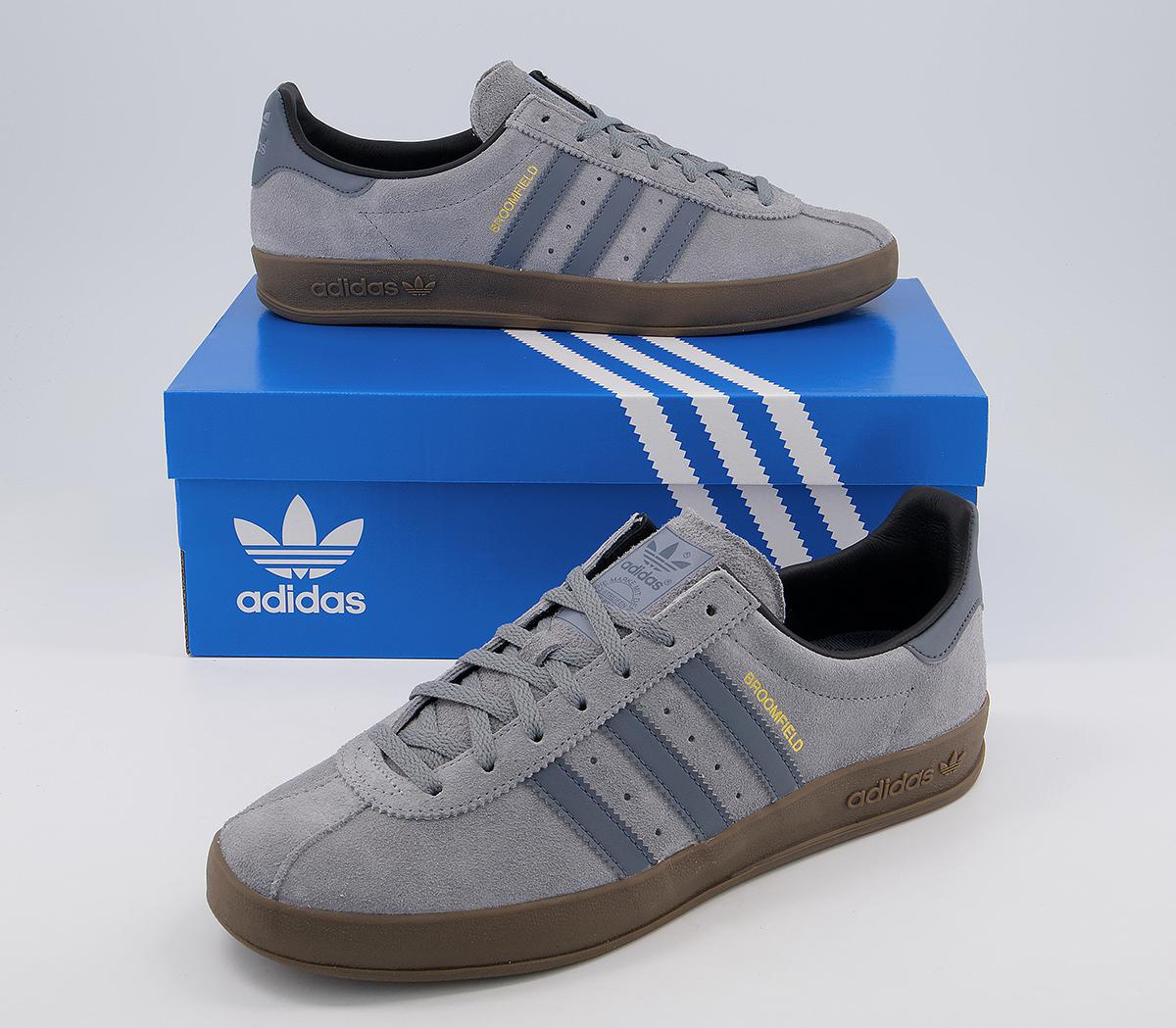 adidas Broomfield Trainers Grey Onix Black - His trainers