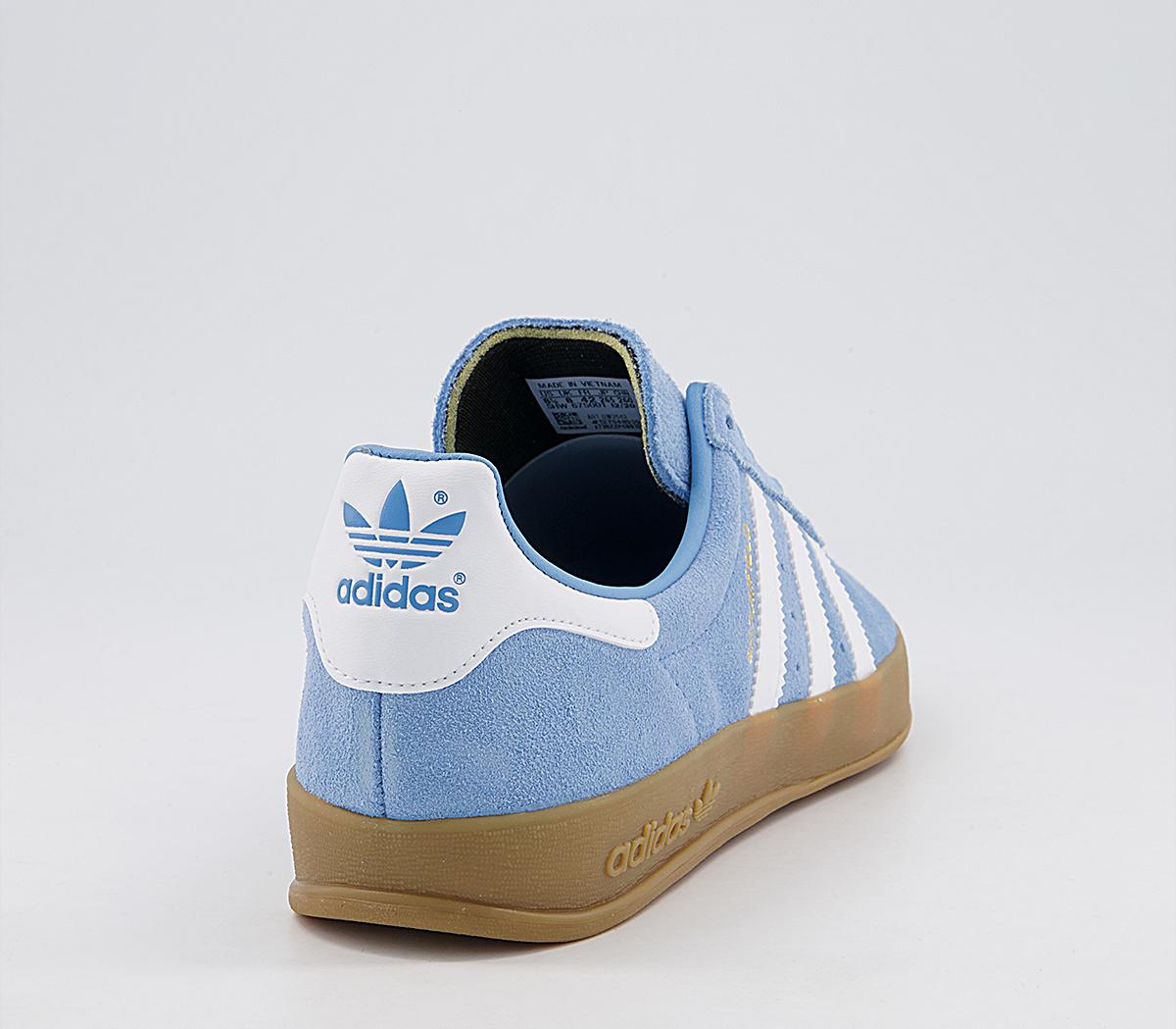 Adidas Broomfield Trainers Light Blue White Gum His Trainers 5887