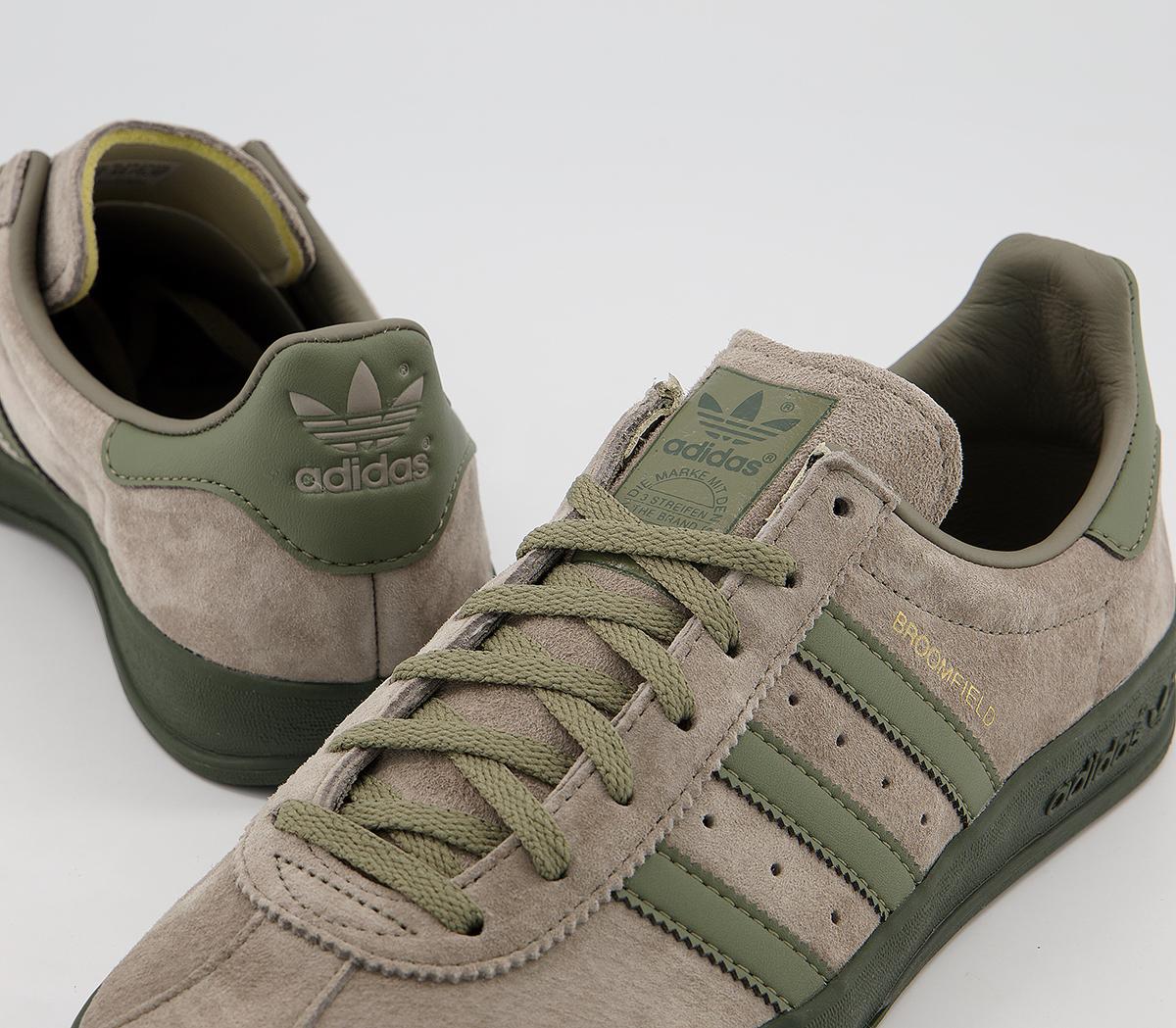 adidas Broomfield Trainers Trace Cargo Raw Khaki Night Cargo - His trainers