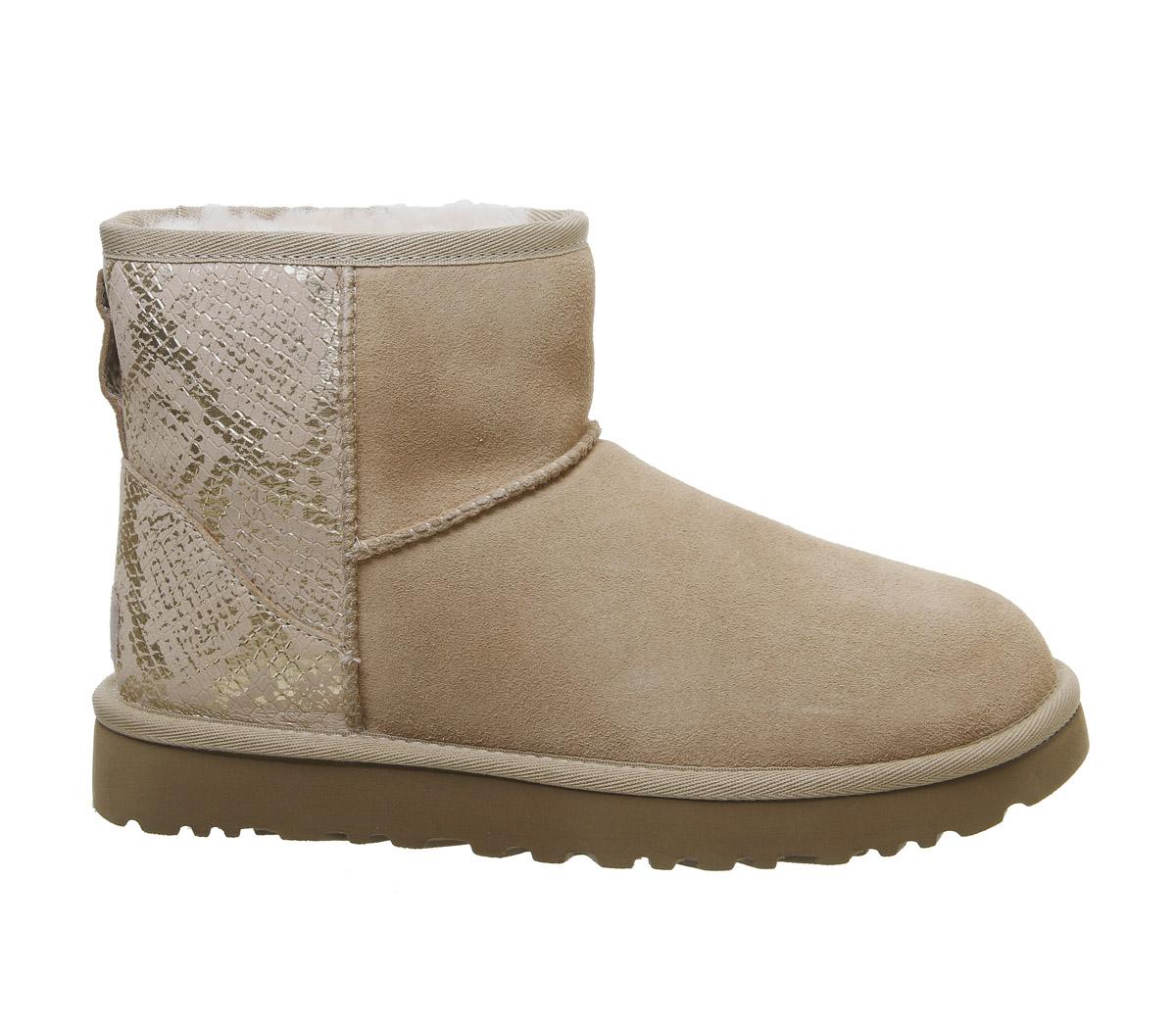 ugg classic mini snake boot