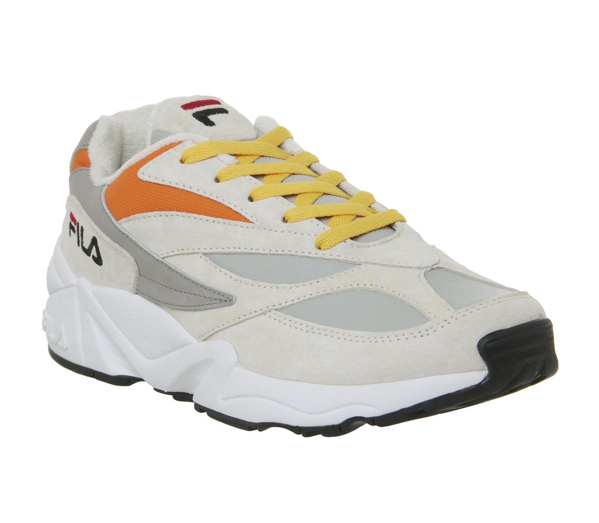 fila orange trainers