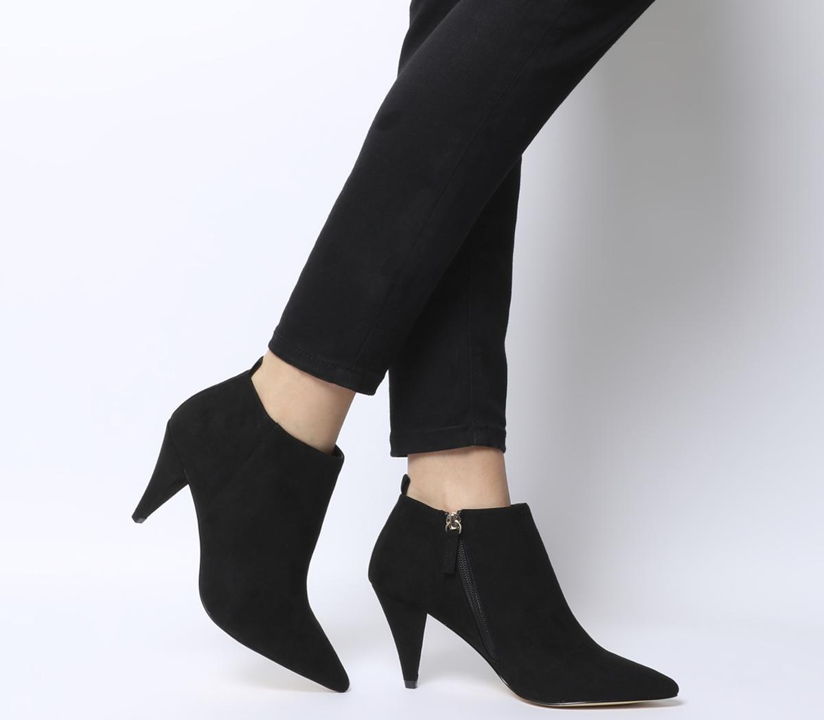 heeled shoe boots