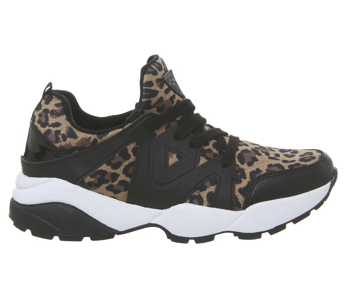Guess Semi Sneakers Leopard Flats