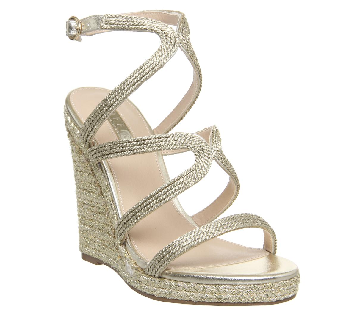 gold wedges office
