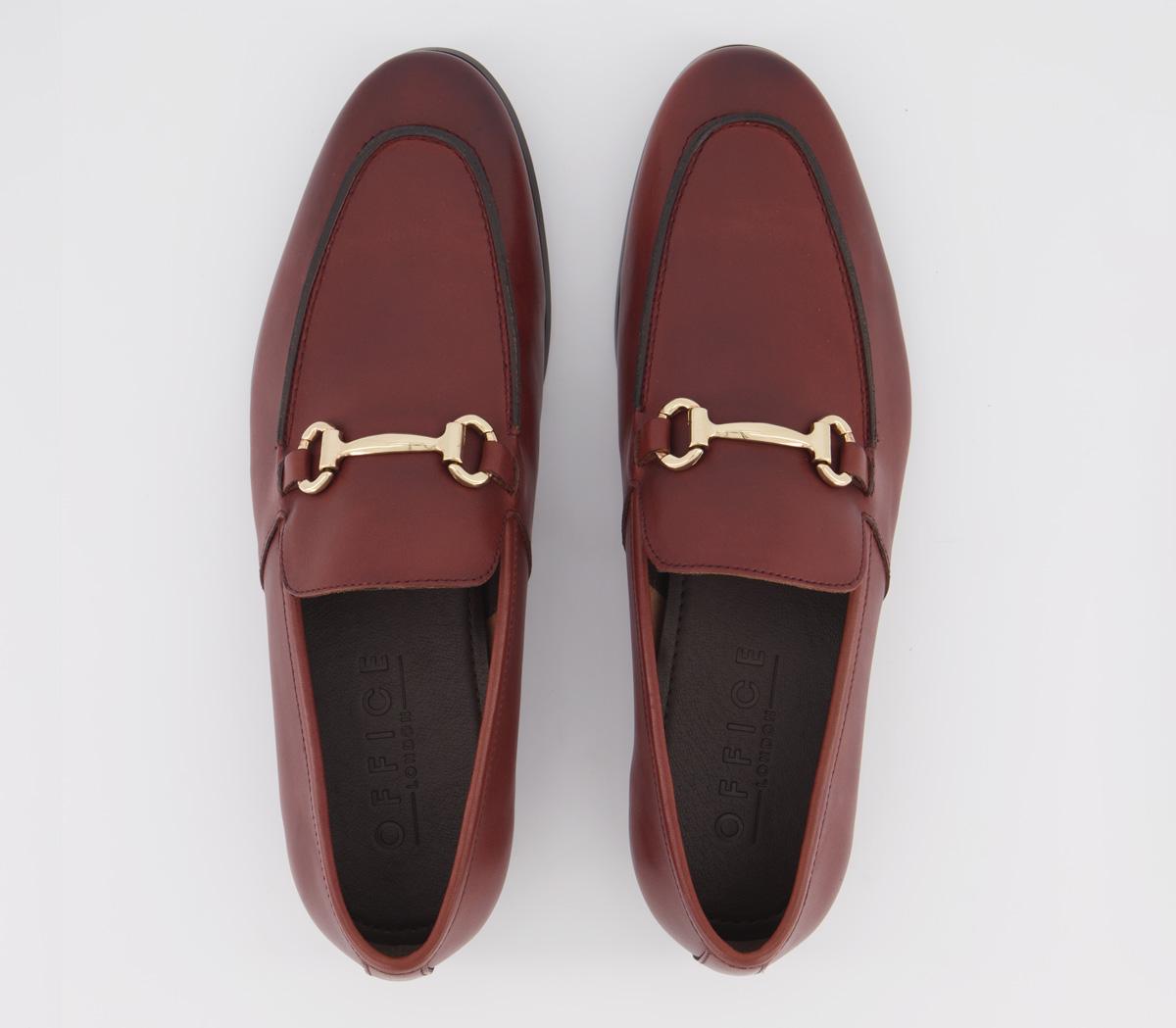 leather snaffle loafer