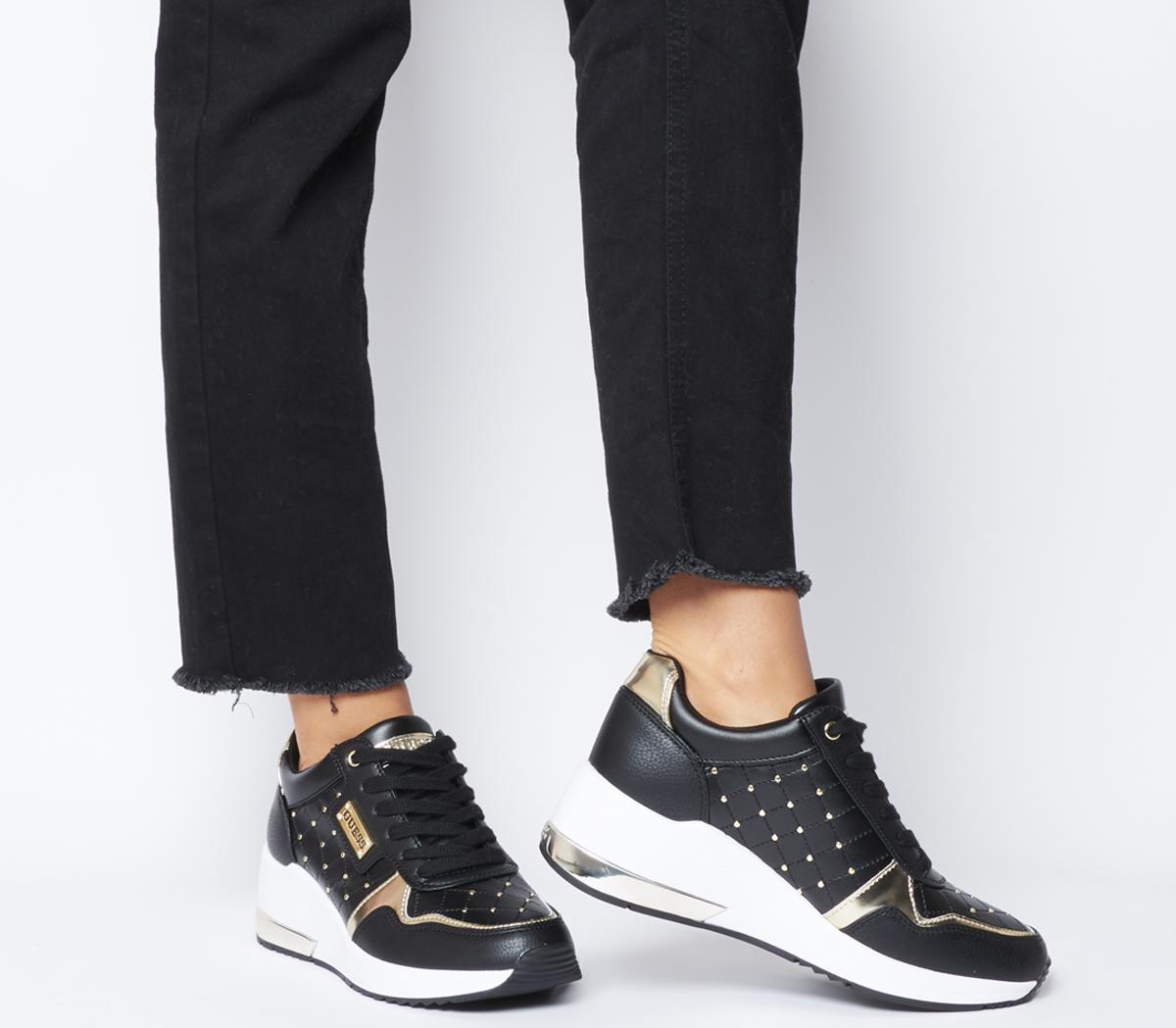 black guess trainers womens