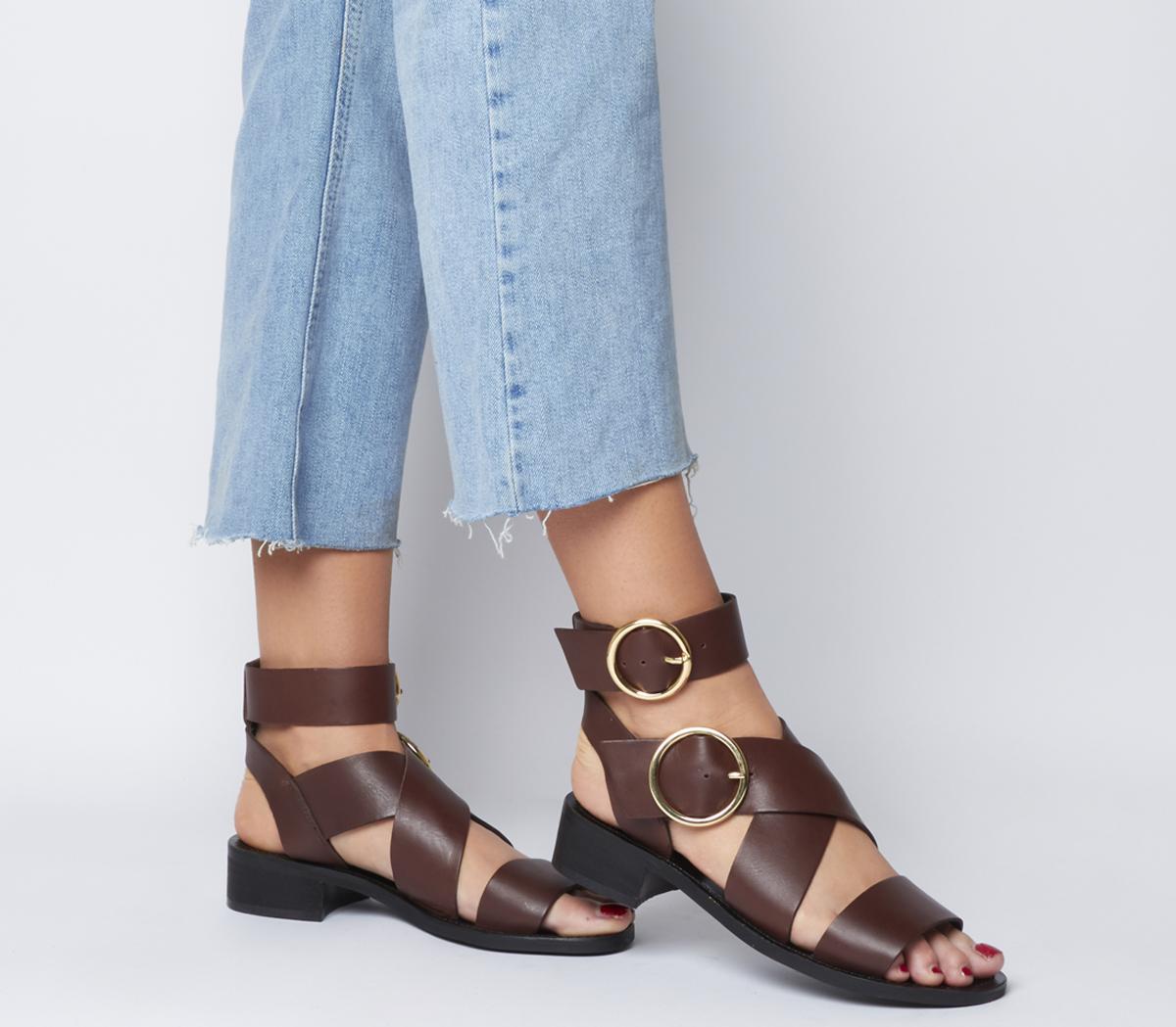 Office Stormy- Double Buckle Sandal 