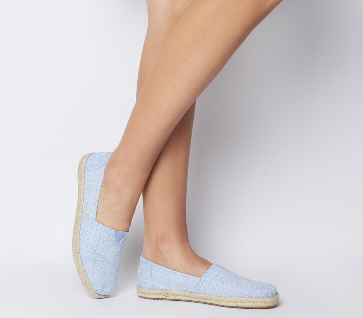 toms alpargata chambray