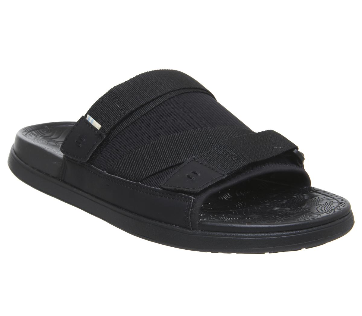 Toms Trvl Lite Sandal Black - Men's Sandals