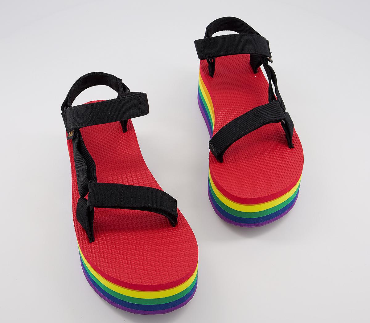 Teva Flatform Universal Pride Rainbow - Women’s Sandals