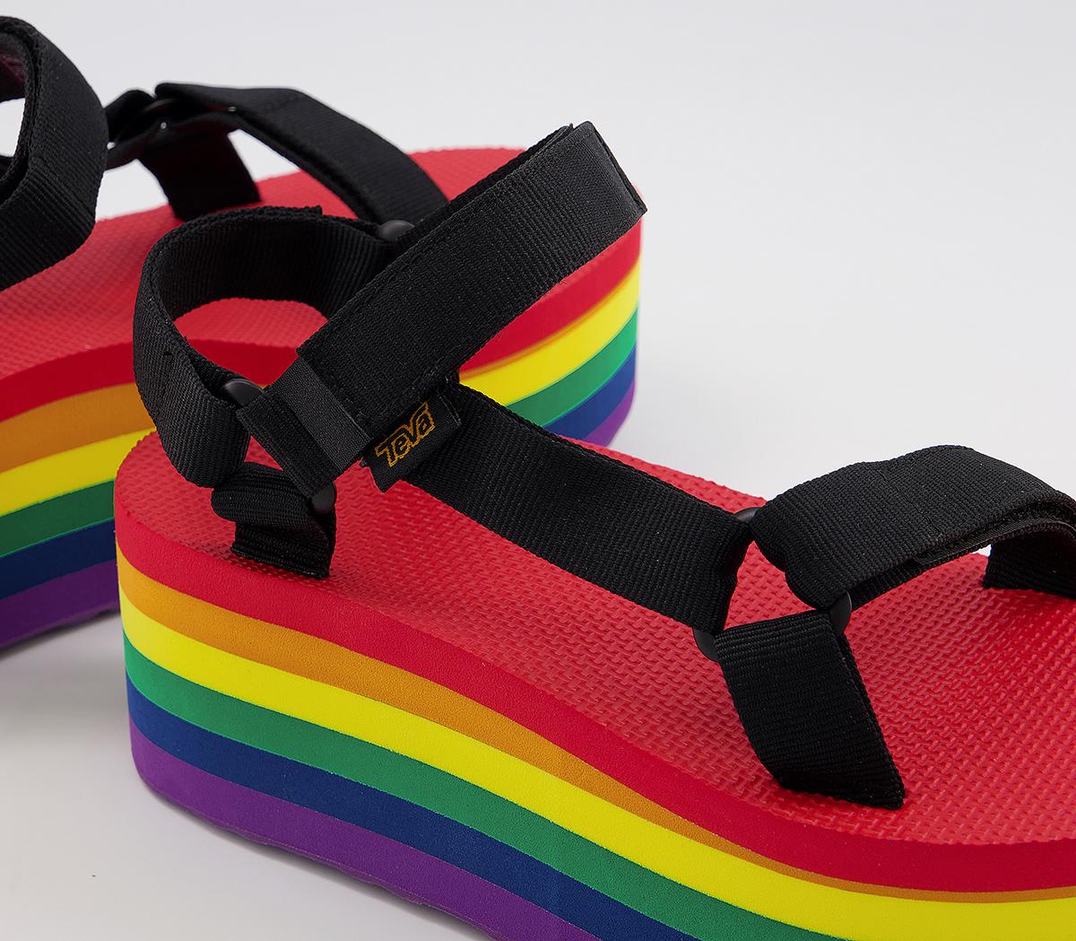 Teva Flatform Universal Pride Rainbow - Women’s Sandals