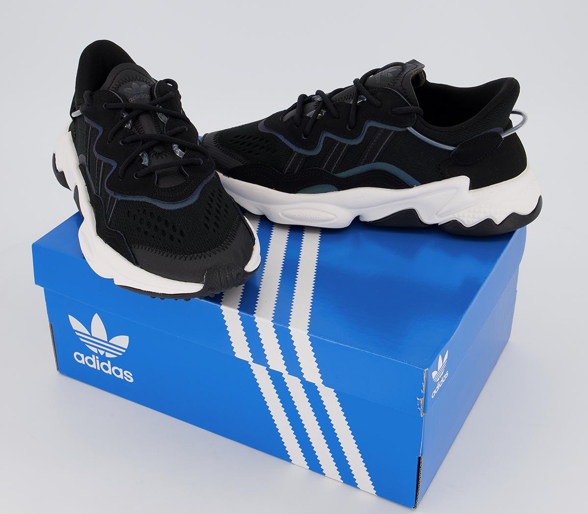 adidas Ozweego Trainers Core Black Grey Six Crystal White ...