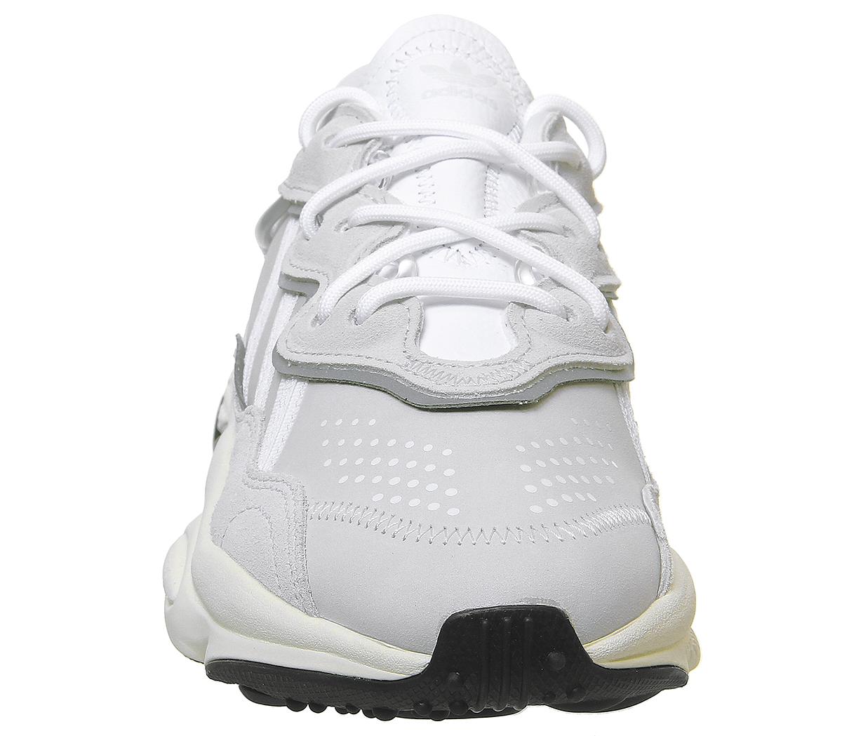 ozweego trainers crystal white off white