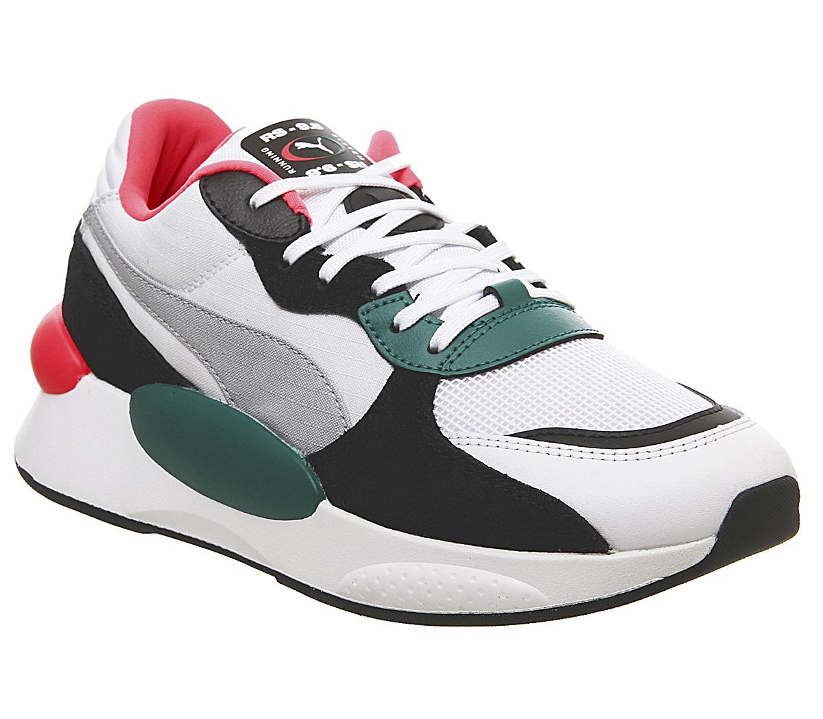 Puma Rs-9.8 Space Trainers Puma White Teal Green - Hers trainers