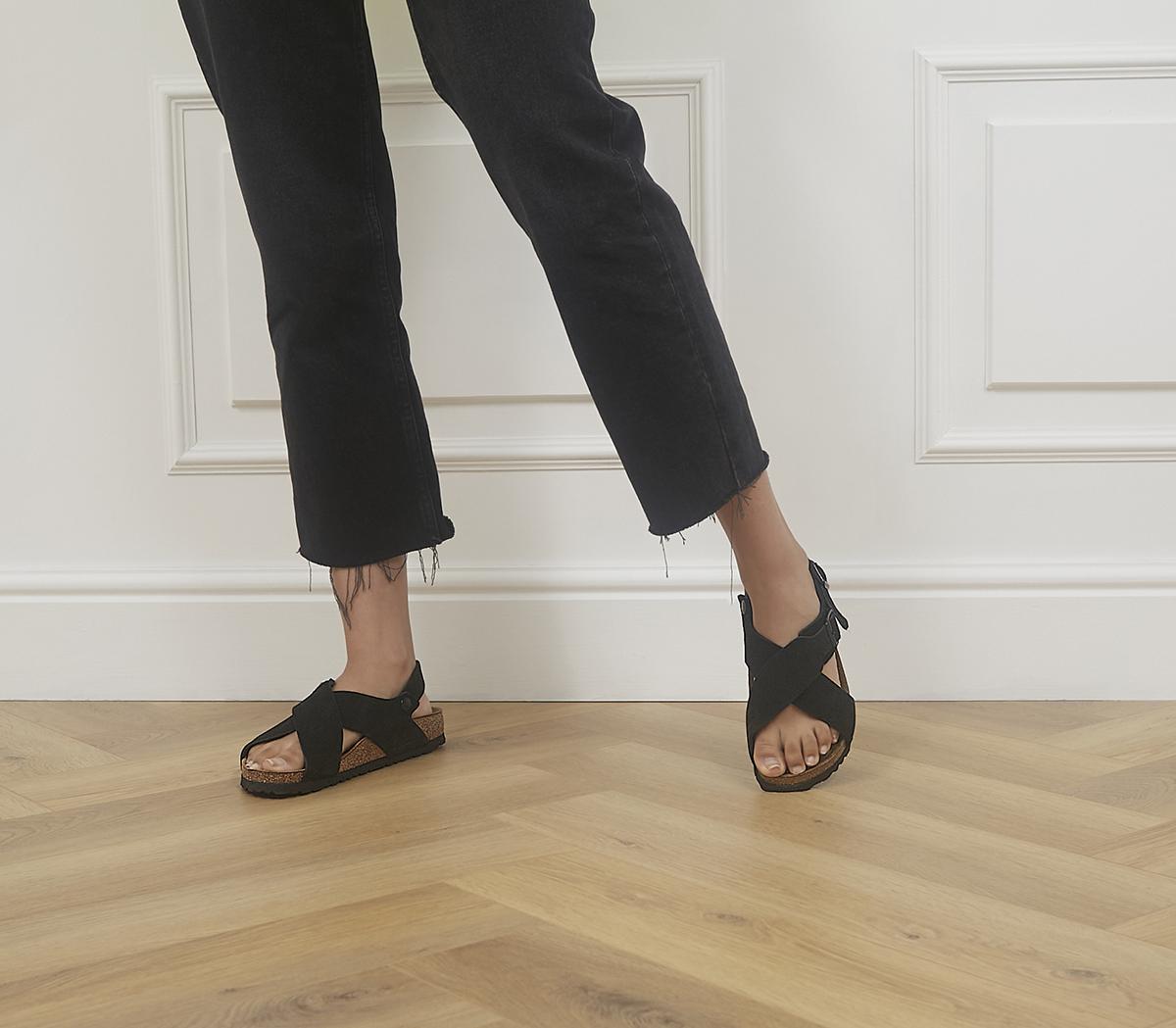 BIRKENSTOCK Tulum Cross Sandals Black - Women’s Sandals