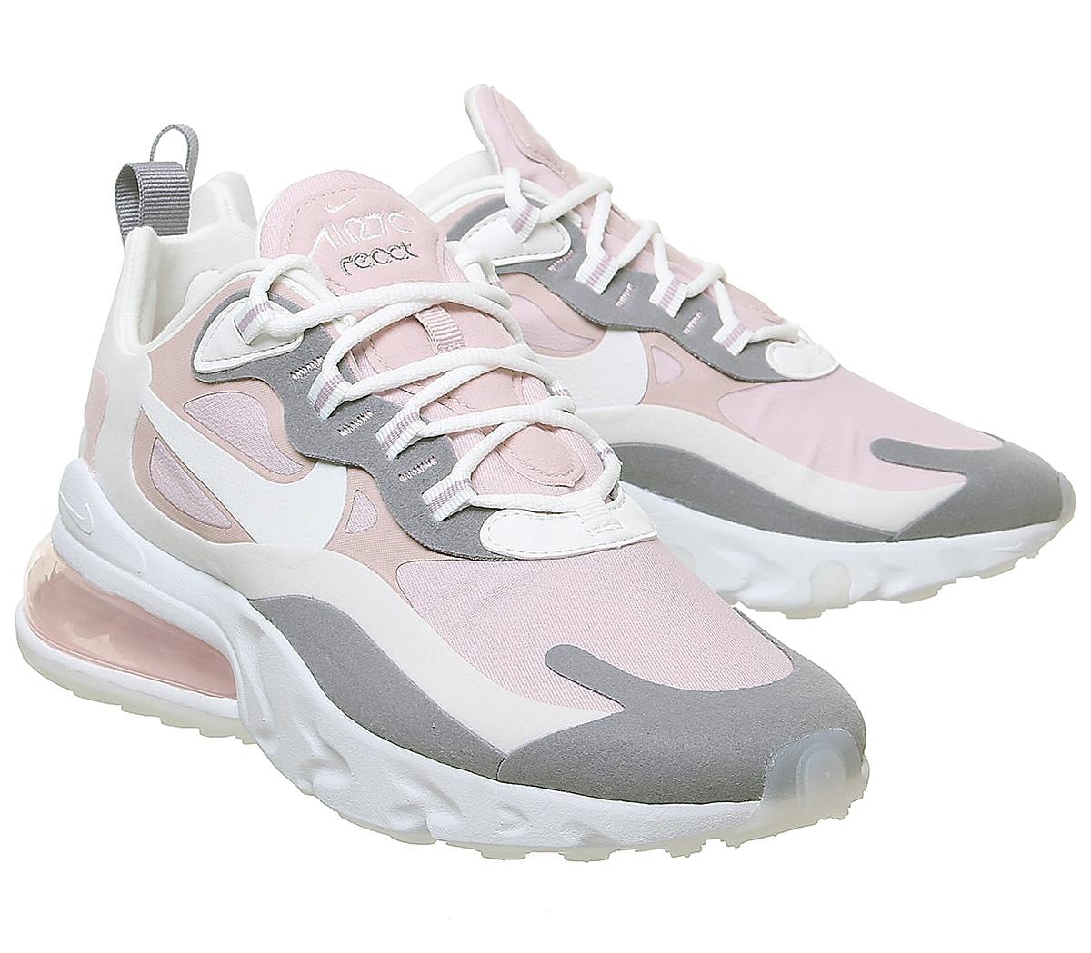 nike 270 pink and grey