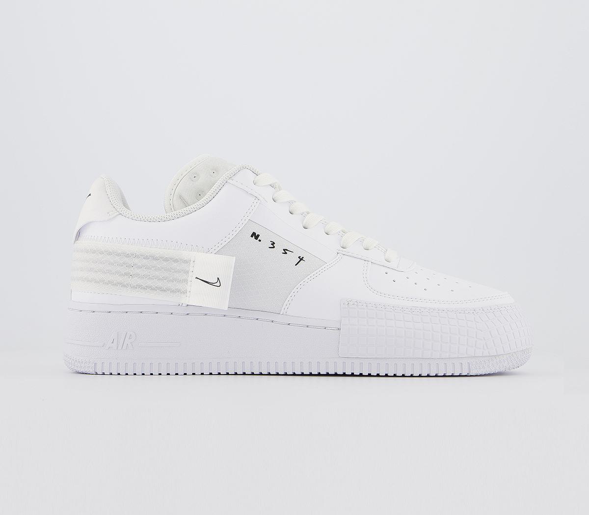 Nike Air Force 1 Type Trainers White 