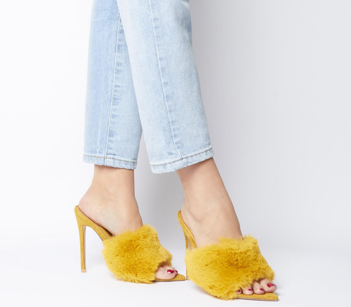 yellow mule heels