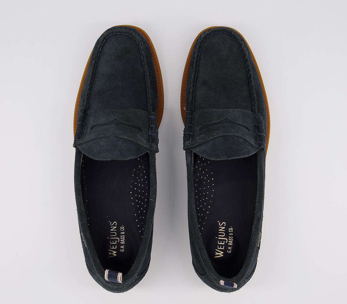 gh bass weejun ii larson leather loafers