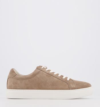 tan suede trainers womens