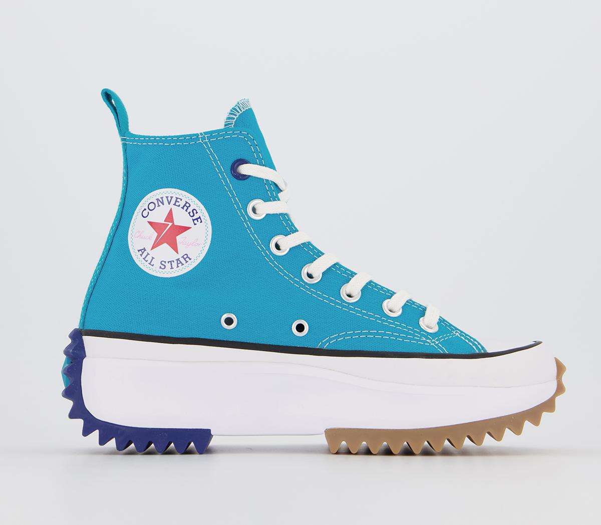 converse blue trainers womens