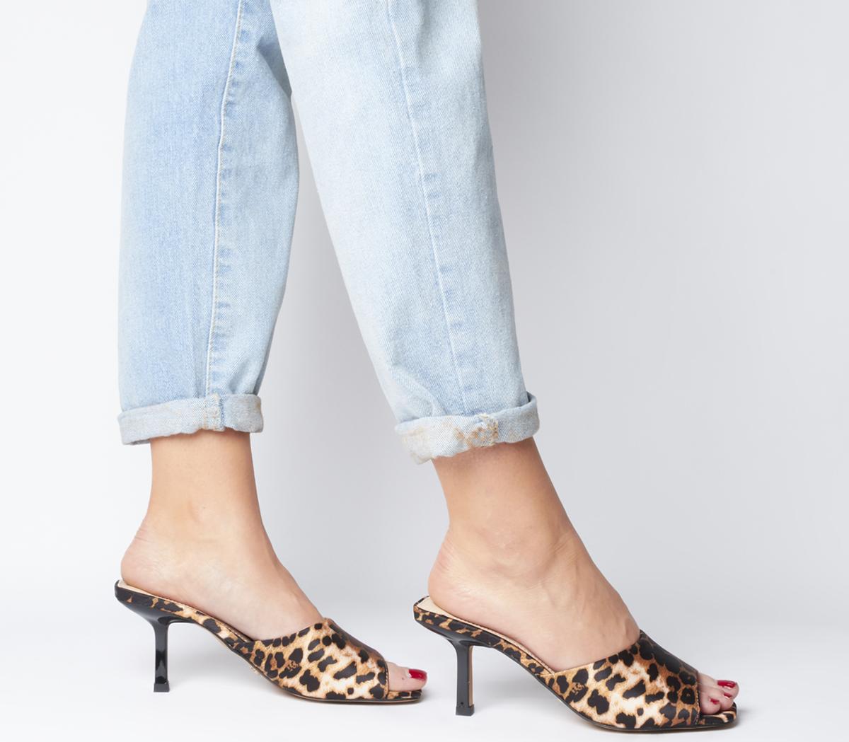 gap leopard mules