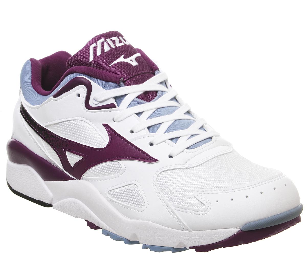 Mizuno Sky Medal Trainers White Purple 