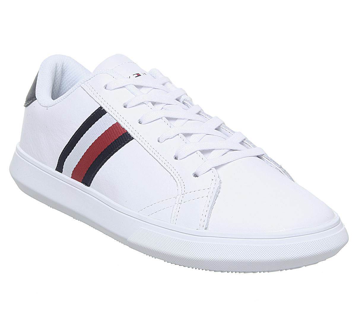 tommy hilfiger essential leather trainers