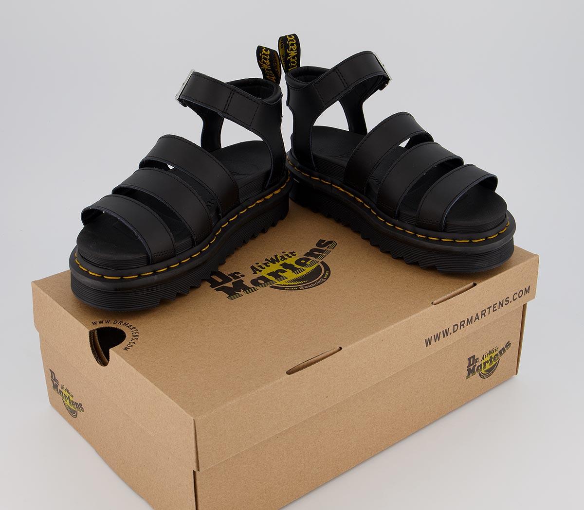 Dr. Martens Blaire Sandals Black Hydro - Sandals