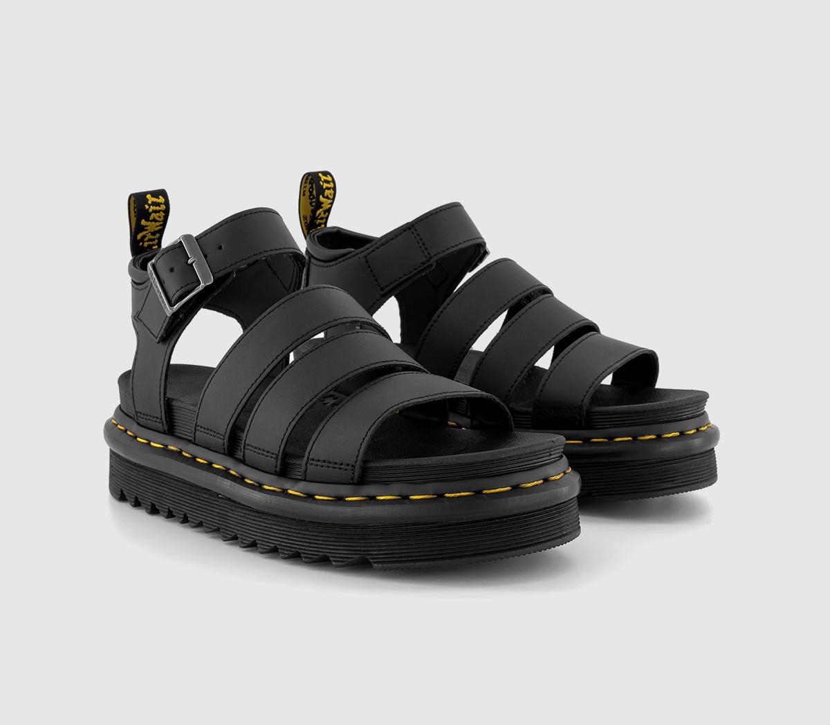 Dr. Martens Blaire Sandals Black Hydro - Sandals