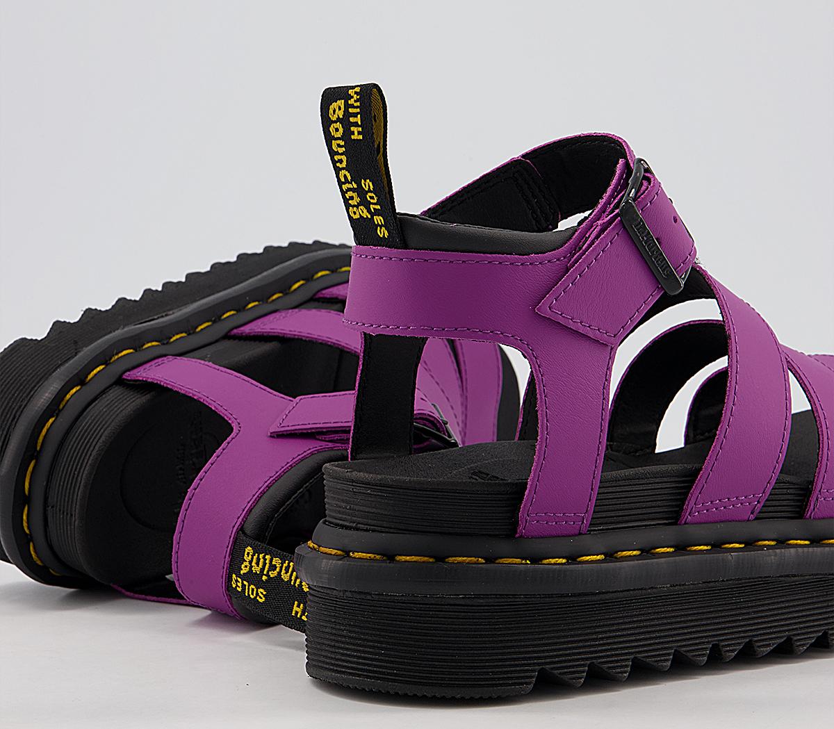 Dr. Martens Blaire Sandals Bright Purple - Women’s Sandals