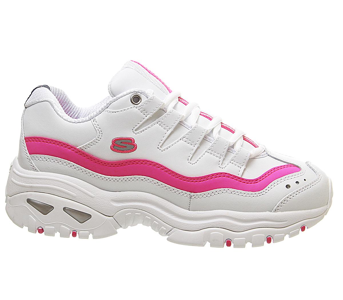 skechers energy white