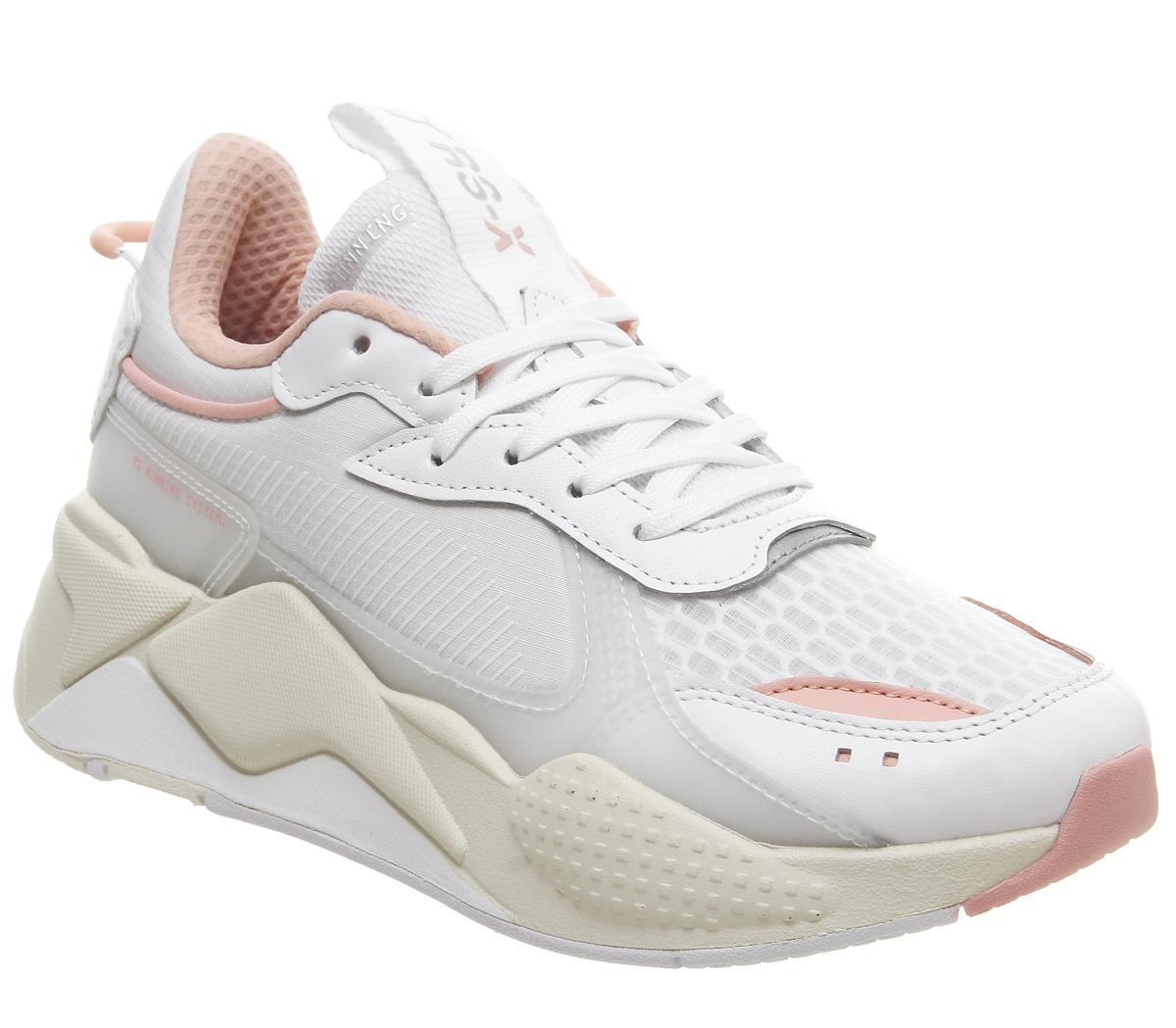 Puma Rs-x Tech Trainers White Peach - Sneaker damen