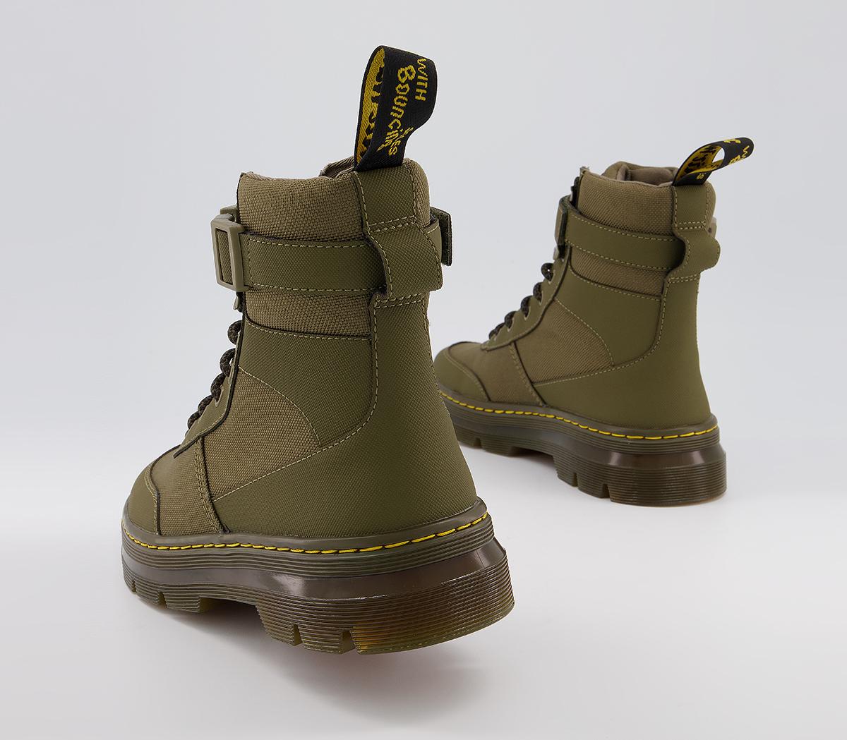 dr martens combs olive