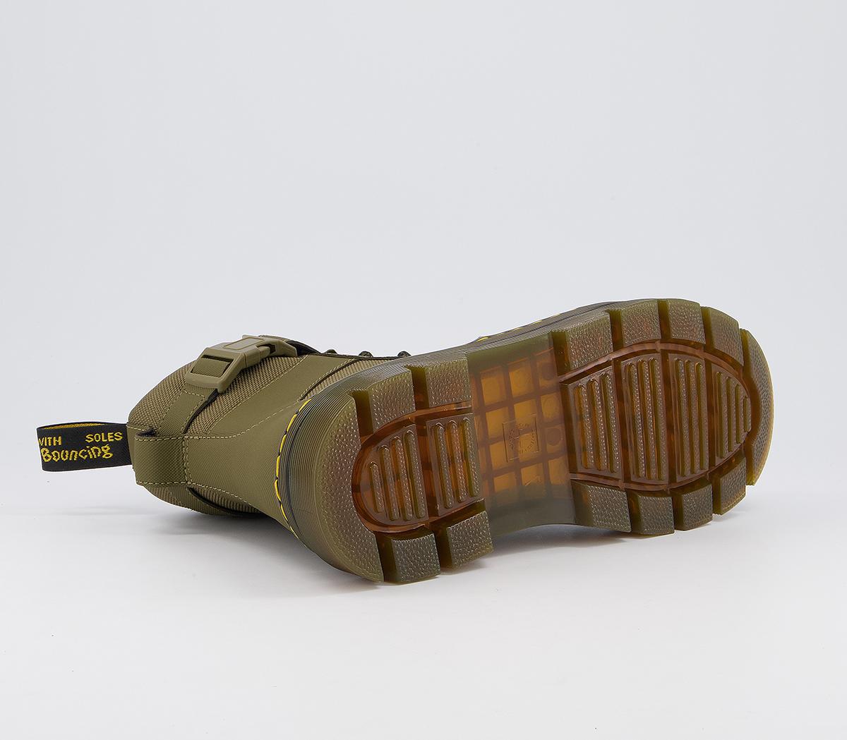 dr martens combs olive