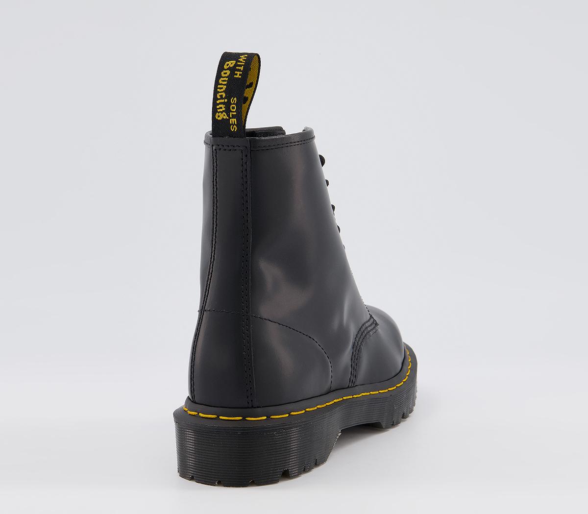 dr martens 1460 8 eye bex boots in black
